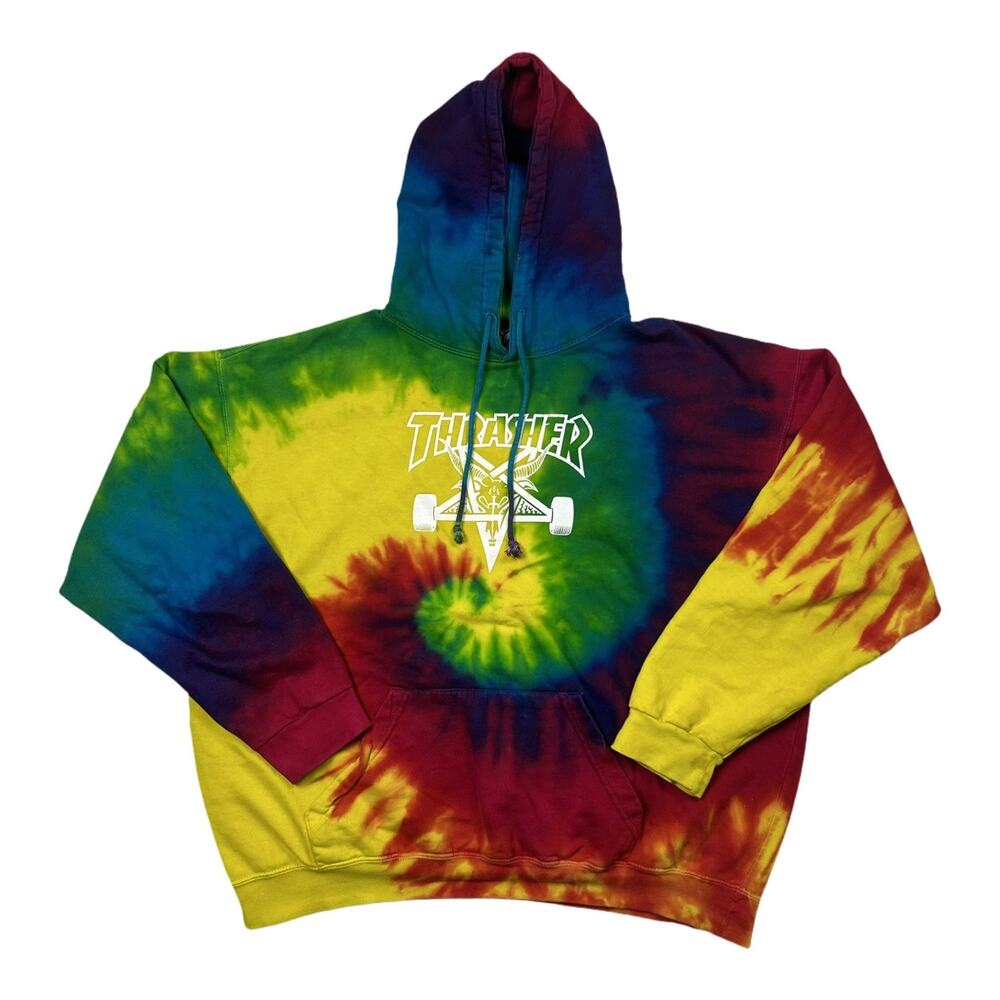 Thrasher extremely RARE Tie-Dye Hoodie 1/10000 made - last one sold for $1,294